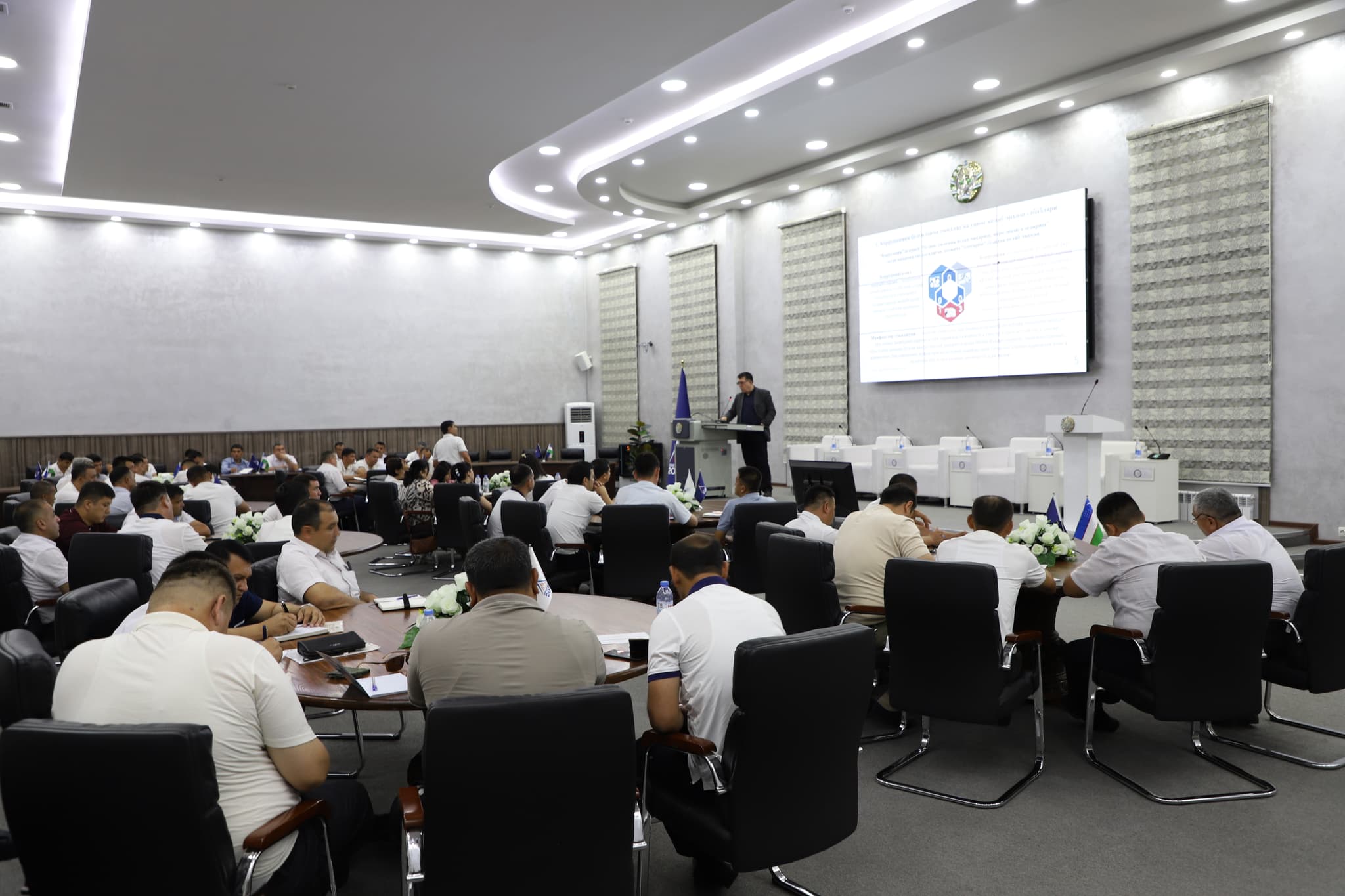 O‘quv markazida korrupsiyaga qarshi kurashning huquqiy asoslariga bag‘ishlangan seminar o‘tkazildi